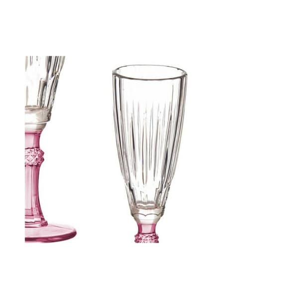 Champagneglas Vivalto PR05720ST3/BHA6 PINK Pink Krystal 170 ml (6 enheder)