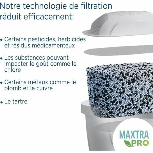 Kande Med Filter Brita Carafe Marella Grafit Plastik 2,4 L