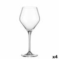 Miniatyrbillede 1 af 2: Sæt med vinglas Bohemia Crystal Galaxia 400 ml 6 Dele (6 enheder) (4 enheder)