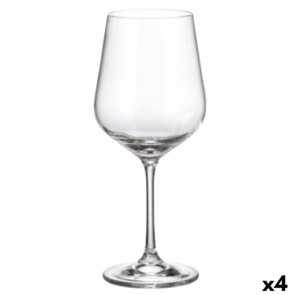 Sæt med vinglas Bohemia Crystal Sira 580 ml 6 Dele (4 enheder)