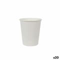 Miniatyrbillede 1 af 2: Glassæt Algon Pap Hvid 12 Dele 250 ml (20 enheder)
