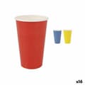 Miniatyrbillede 1 af 2: Glassæt Algon Engangsanvendelse Pap Multifarvet 10 Dele 450 ml (16 enheder)
