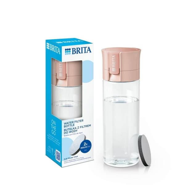 Filterflaske Brita Vital Fersken 600 ml