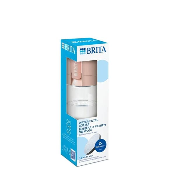 Filterflaske Brita Vital Fersken 600 ml