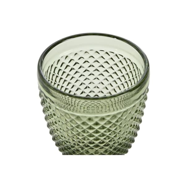 Koppesett DKD Home Decor Grønn Krystall 240 ml