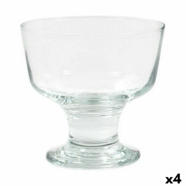 Iskrem og melk risterglass LAV Destina 280 ml 0,28 l Iskrem 6 Deler (4 enheter)