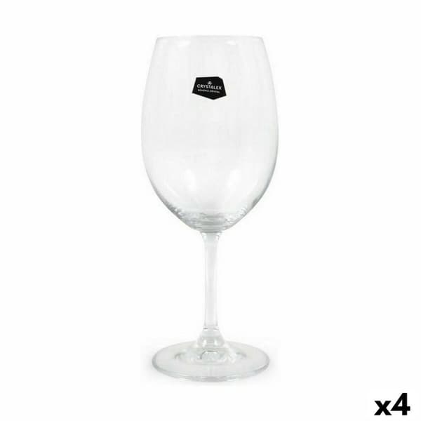 Viinilasisetti Crystalex Lara Kristalli 450 ml Viini 6 Kappaletta (6 osaa) (4 osaa)