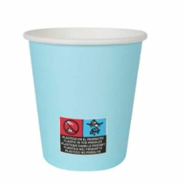 Lasisetti Algon Kartonki Kertakäyttöinen 200 ml Sininen 36 Osaa (24 Kappaletta)