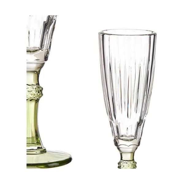 Samppanjalasi Vivalto Exotic Vihreä Kristalli 170 ml (6 osaa)