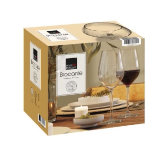 Viinilasisetti Royal Leerdam Brocante 500 ml 6 Kappaletta (6 osaa)
