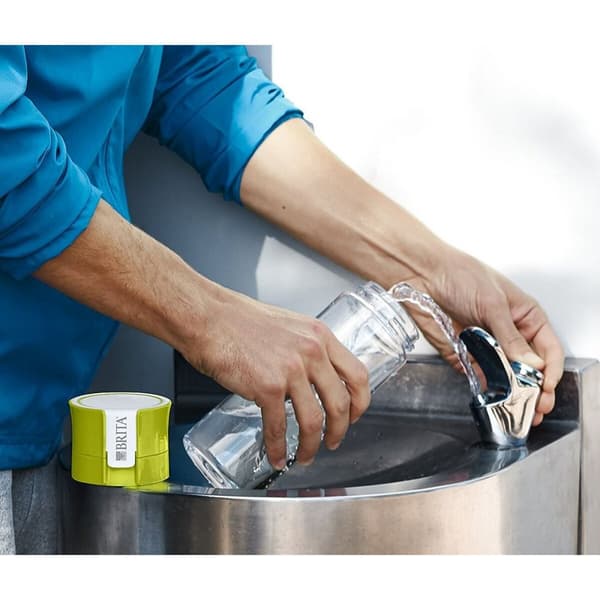 Flaska med Kolfilter Brita Fill&Go Vital 600 ml Grön