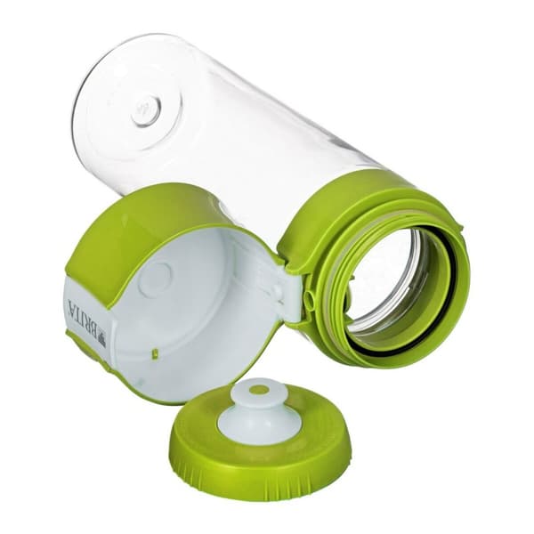 Flaska med Kolfilter Brita Fill&Go Vital 600 ml Grön