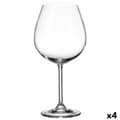 Miniatyrbild 1 av 2: Set med vinglas Bohemia Crystal Clara 650 ml 6 Delar (6 antal) (4 antal)