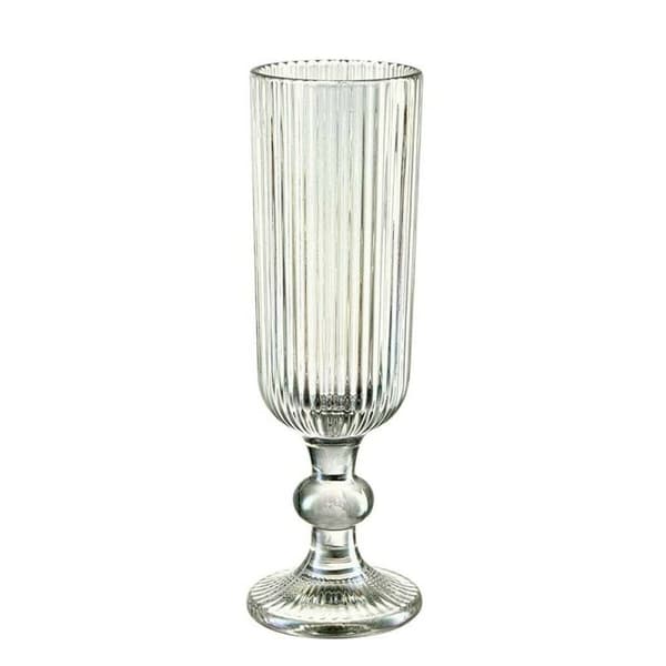 Samppanjalasi Vivalto OCT-DK80006C Vihreä Lasi 160 ml Raidat (6 osaa)