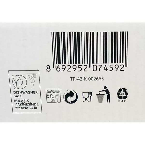 Lasisetti LAV 36348 6 Kappaletta (8 osaa) (6 uds)