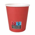 Pikkukuva 2 / 2: Lasisetti Algon Kartonki Kertakäyttöinen 200 ml Punainen 36 Osaa (24 Kappaletta)