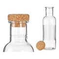 Miniatyrbild 3 av 3: Flaska Pasabahce Hoop Transparent Naturell Kork Glas 1,07 L