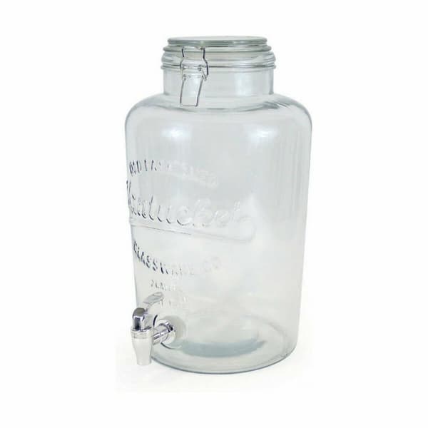 Drinksdispenser La Mediterránea Vandhane Glas 8 L (2 enheder)