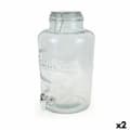 Miniatyrbillede 1 af 2: Drinksdispenser La Mediterránea Vandhane Glas 8 L (2 enheder)