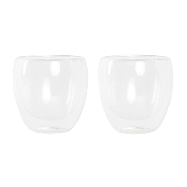 Glasset DKD Home Decor Transparent Glas Borosilikatglas 250 ml