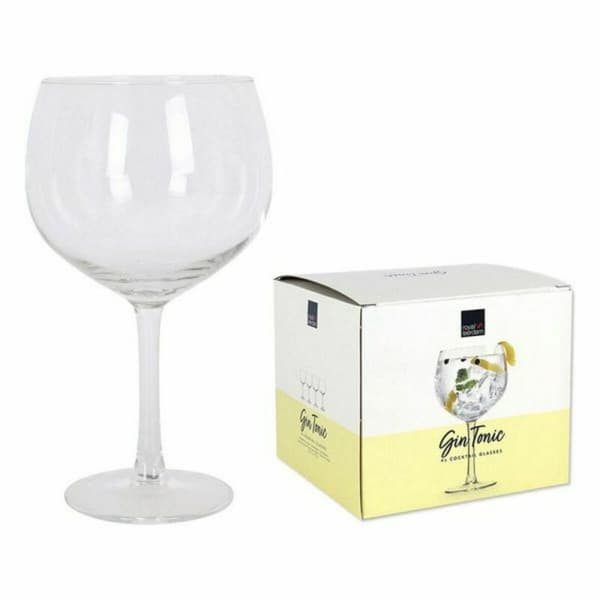 Glasset för Gin & Tonic Bohemia Crystal Cocktails Glas 4 Delar (4 antal) (700 cc)