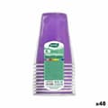 Miniatyrbild 1 av 3: Set med återanvändbara glas Algon Fuchsia 48 antal 450 ml (10 Delar)