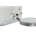 Miniatyrbild 2 av 4: Vattendispenser Home ESPRIT Transparent Metall Silikon Glas ABS 3,5 L 19 x 25 x 16 cm