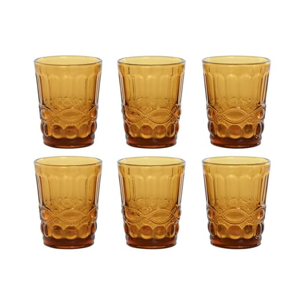 Glasset Home ESPRIT Ambra Glas Med relief 240 ml (6 antal)
