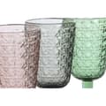 Miniatyrbild 2 av 4: Glasset Home ESPRIT Svart Röd Grön Glas 285 ml (6 antal)