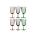 Miniatyrbild 1 av 4: Glasset Home ESPRIT Svart Röd Grön Glas 285 ml (6 antal)