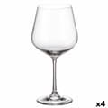 Miniatyrbillede 1 af 2: Sæt med vinglas Bohemia Crystal Sira 600 ml 6 Dele (6 enheder) (4 enheder)
