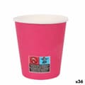 Miniatyrbillede 1 af 2: Glassæt Algon Pap Engangsanvendelse 200 ml Fuchsia 36 Enheder (24 Dele)