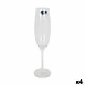 Miniatyrbillede 1 af 2: Sæt med glas Bohemia Crystal Clara Champagne 220 ml 6 Dele (4 enheder)