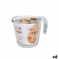 Pikkukuva 1 / 2: Mittakannu Quttin Läpinäkyvä 500 ml Lasi (6 osaa)