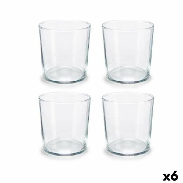 Sett med glass Pasabahce Bistro Gjennomsiktig Glass Krystall 380 ml (6 enheter)