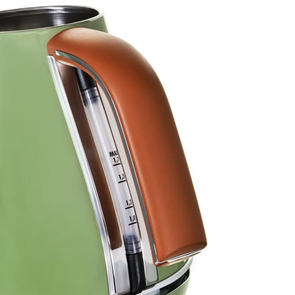 Tekanna DeLonghi KBOV 2001.GR Grön Rostfritt stål 1,7 L
