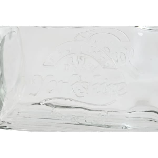 Vattendispenser Home ESPRIT Transparent Metall Glas 13 x 13,5 x 32,5 cm