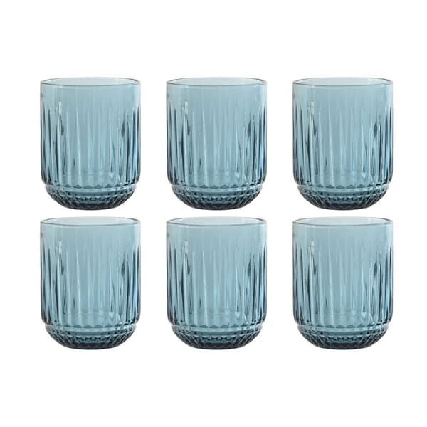 Glasset Home ESPRIT Blå Glas (6 antal)