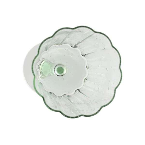 Setti laseja Home ESPRIT Vihreä Kristalli 9 x 9 x 17,8 cm (6 osaa)