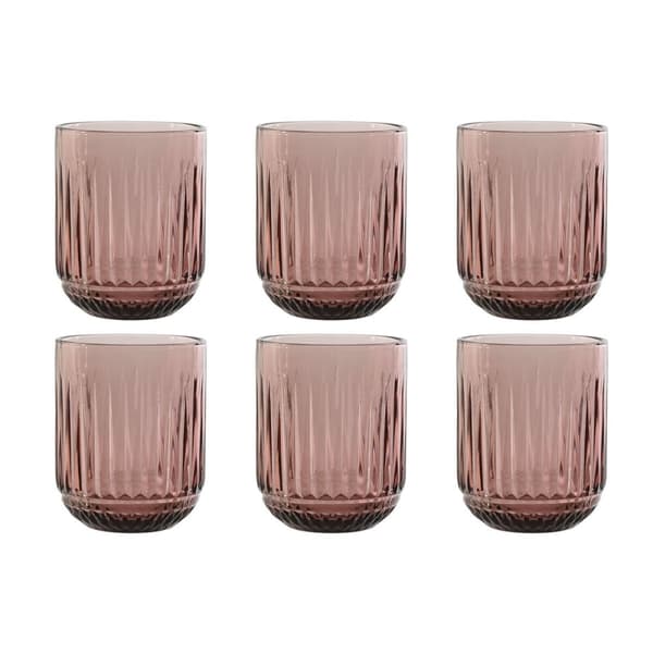 Glasset Home ESPRIT Rosa Glas (6 antal)