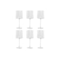 Miniatyrbild 1 av 5: Glasset Home ESPRIT Transparent Glas 9,6 x 9,6 x 22,5 cm (6 antal)