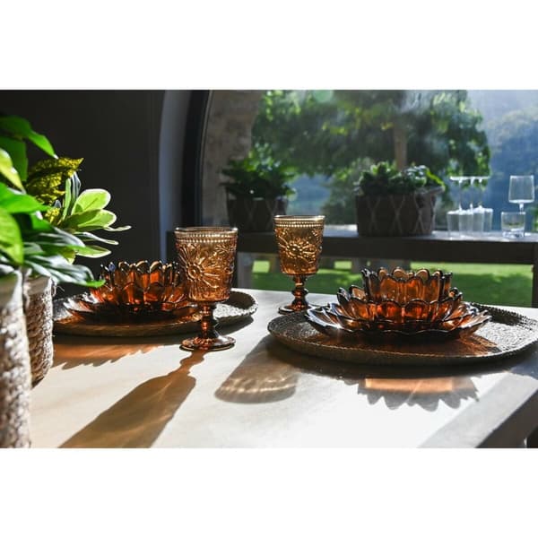 Glasset Home ESPRIT Glas 8,5 x 8,5 x 16,3 cm (6 antal)