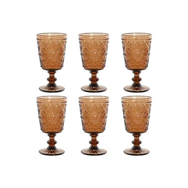 Glasset Home ESPRIT Glas 8,5 x 8,5 x 16,3 cm (6 antal)