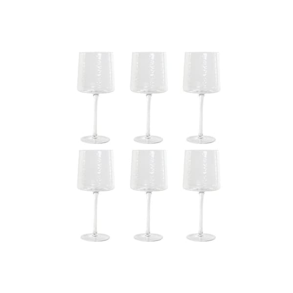 Glasset Home ESPRIT Transparent Glas 9,6 x 9,6 x 22,5 cm (6 antal)