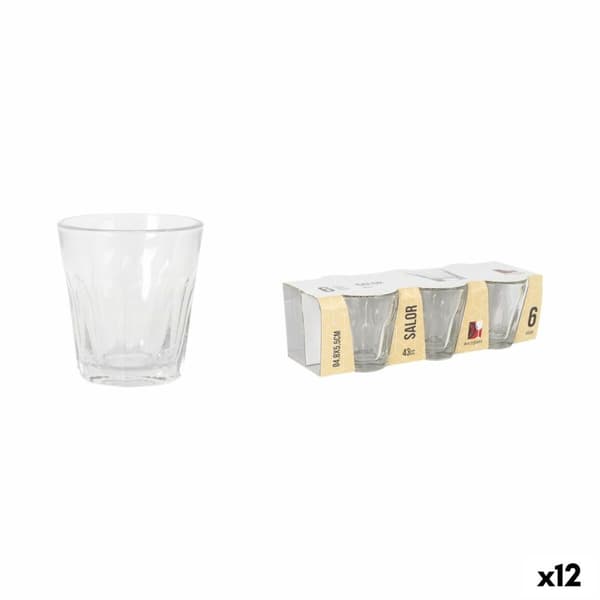 Set med snapsglas Inde Salor 43 ml 6 Delar (12 antal)