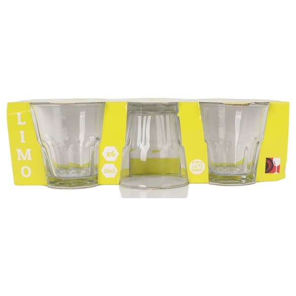 Glasset Inde Limo 260 ml 6 Delar (8 antal)
