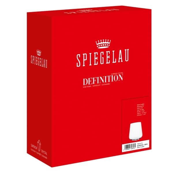 Definition Water Glass 43cl, 4-pack - Spiegelau