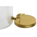 Miniatyrbillede 2 af 3: Vandbeholder Home ESPRIT Gylden Metal Krystal 5,5 L 18 x 23,5 x 30 cm