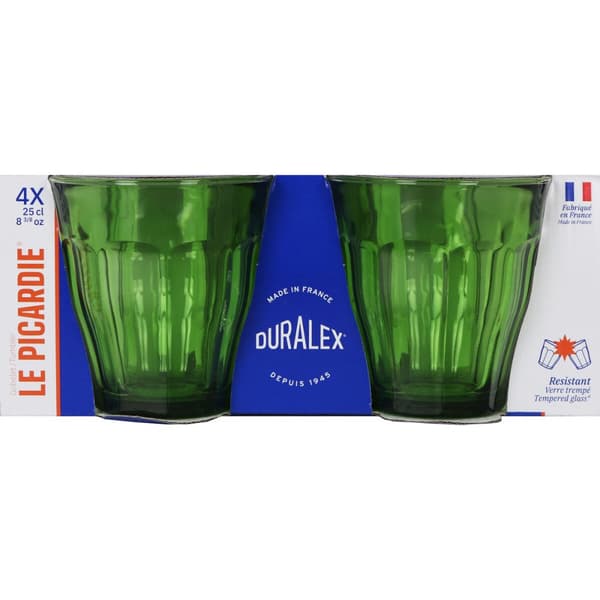 BRUGT Glassæt Duralex EK SP Grøn 250 ml (Refurbished A)