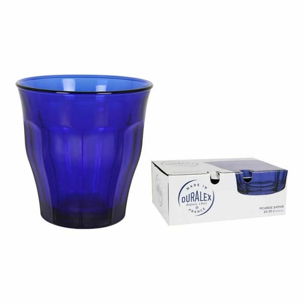 Glasset Duralex Picardie Blå Glas 6 Delar 250 ml (12 antal)